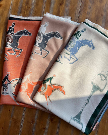 Fox Hunter Jumper Equestrian Horse Scarf