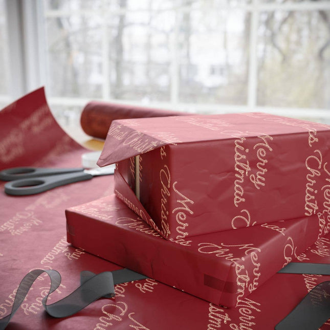 Merry Christmas Lasso Giftwrap