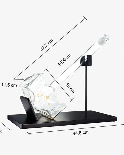 Thors Mjölnir Whiskey and Wine Decanter, 1800 ml