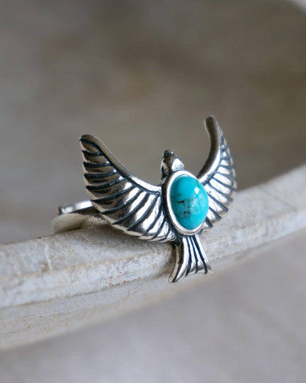 Eagle Turquoise Ring