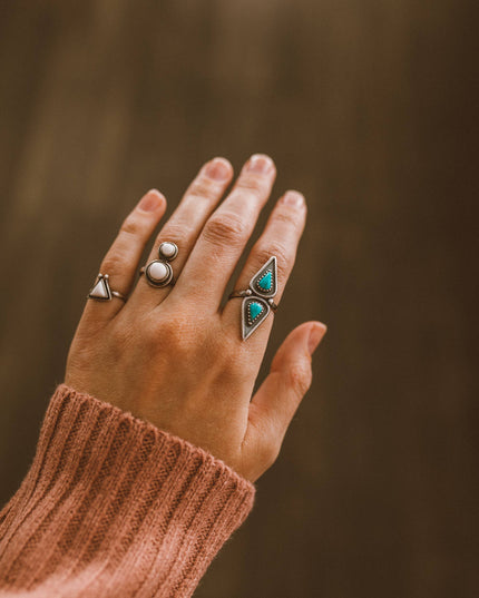 Hanale Turquoise Ring: Turquoise