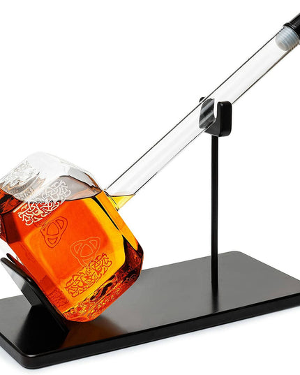 Thor Hammer Whiskey and Wine Decanter