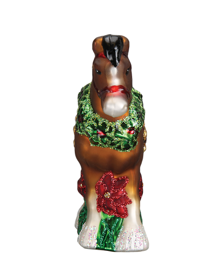 Holiday Clydesdale Ornament