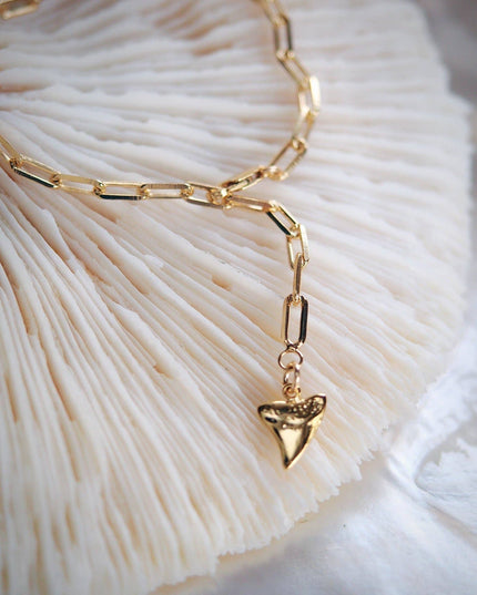 Gold Paperclip Link Chain Bracelet - Kaiea