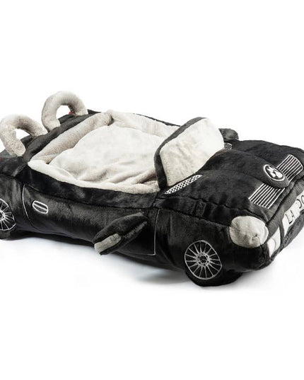 Furcedes Car Bed Squeaker Dog Toy Soft, Washable Dog Bed