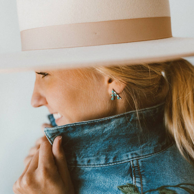 Jacy turquoise Earrings