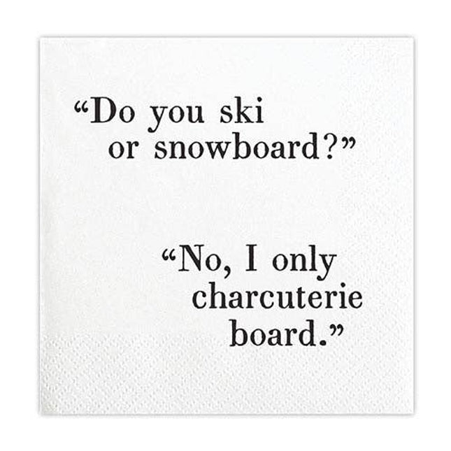 Do You Ski? - Cocktail Napkins