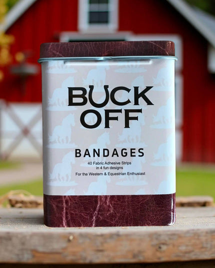 Buck Off Bandages + Tin