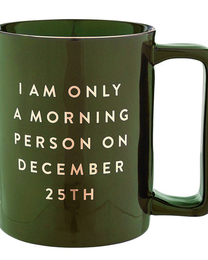 Festive Holiday Mug - Dec. 25th - By Santa Barbara Design Studio