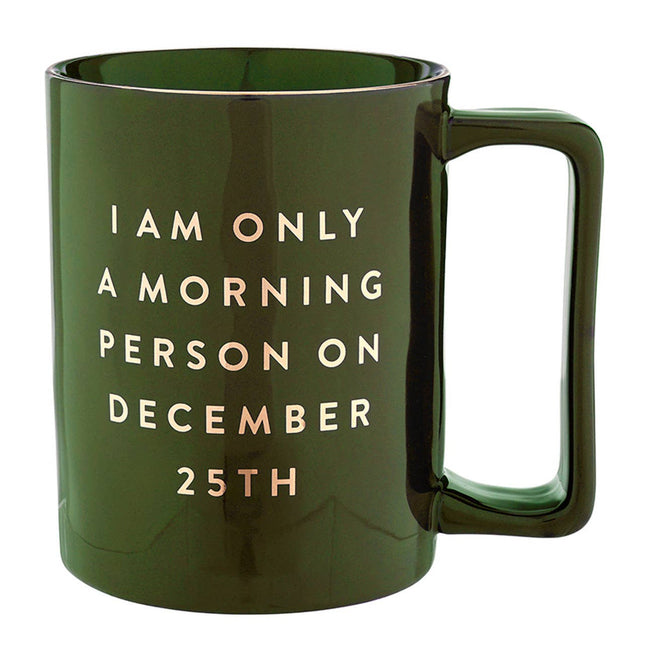 Festive Holiday Mug - Dec. 25th - By Santa Barbara Design Studio