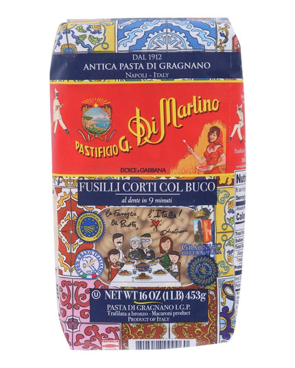 Zia Pia - Fusilli Corti in D&G Packaging by Pastificio Di Martino