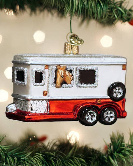 Horse Trailer Ornament