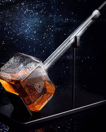 Thor Hammer Whiskey and Wine Decanter