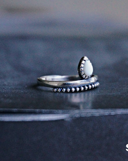 Bipana White Agate Ring * Limited Edition*