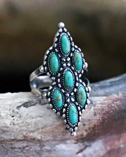 Achilles Turquoise Ring: 6