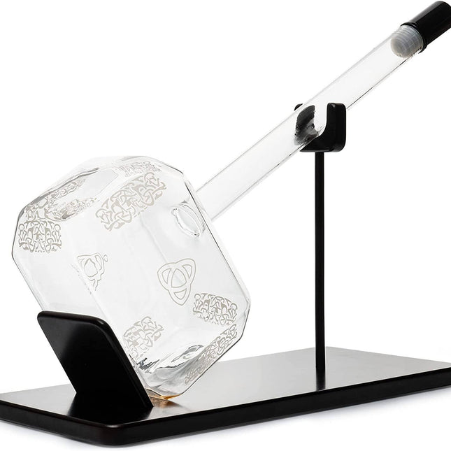 Thor Hammer Whiskey and Wine Decanter