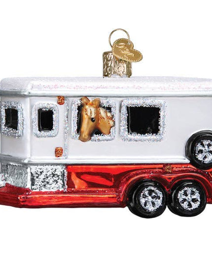 Horse Trailer Ornament