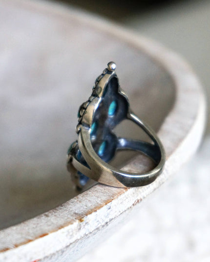 Achilles Turquoise Ring: 7