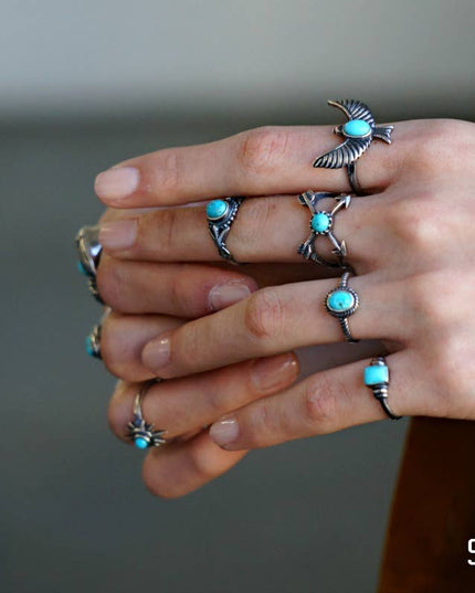 Eagle Turquoise Ring