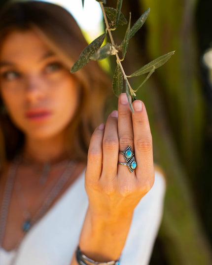 Bahman Turquoise Ring