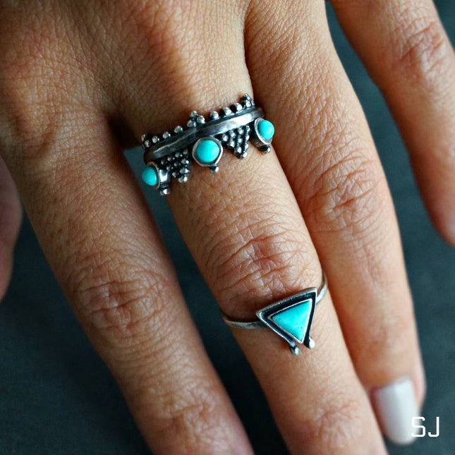 Hanale Turquoise Ring: Turquoise