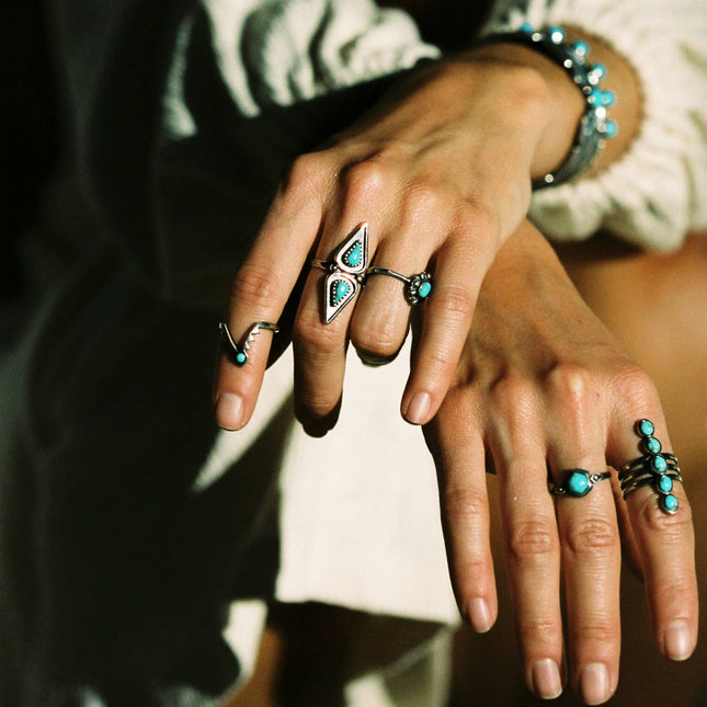 Freya Turquoise Ring: 7