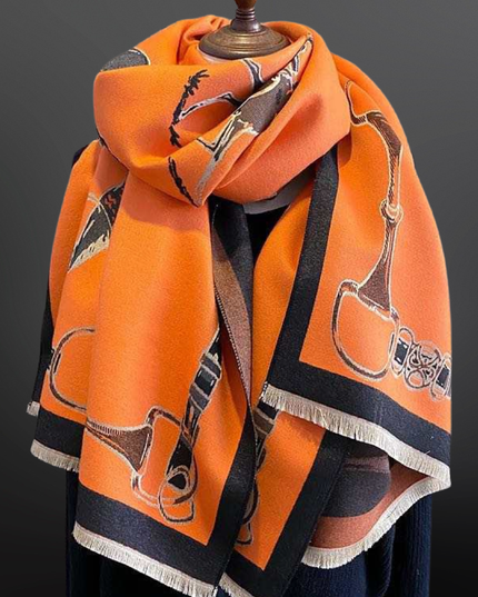 Fox Hunter Jumper Equestrian Horse Scarf
