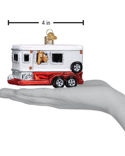 Horse Trailer Ornament