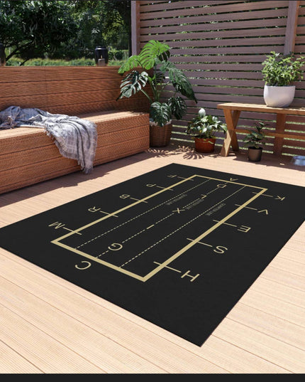 Dressage Arena Practice Your test Outdoor Horse Trainer Rug : 36" x 60"
