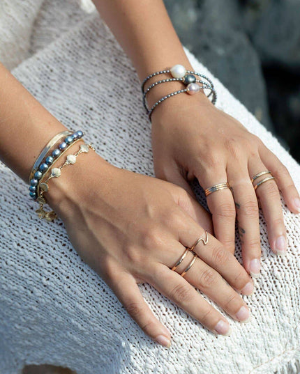 Baroque Pink Pearl Bead Bracelet - Kaimalie