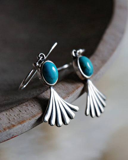 Prayer Turquoise Earrings