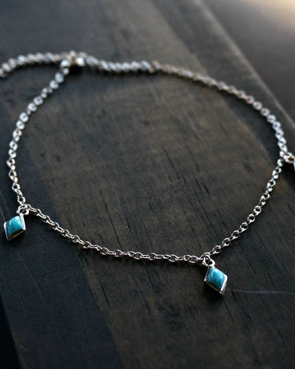 Dir Turquoise Anklet