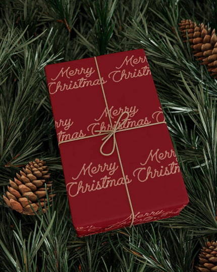 Merry Christmas Lasso Giftwrap