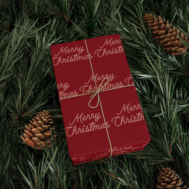 Merry Christmas Lasso Giftwrap