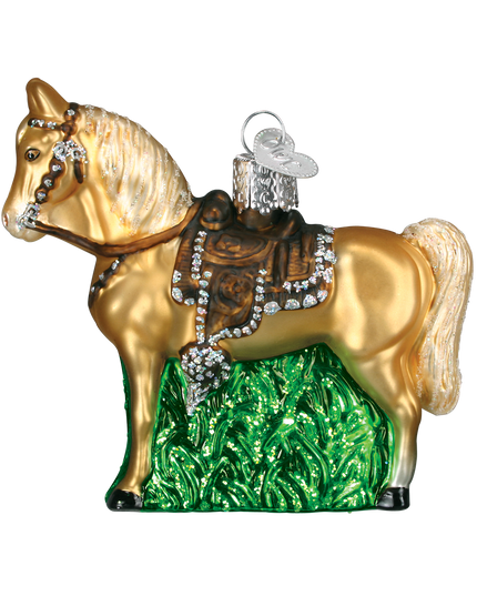 Western Horse Ornament