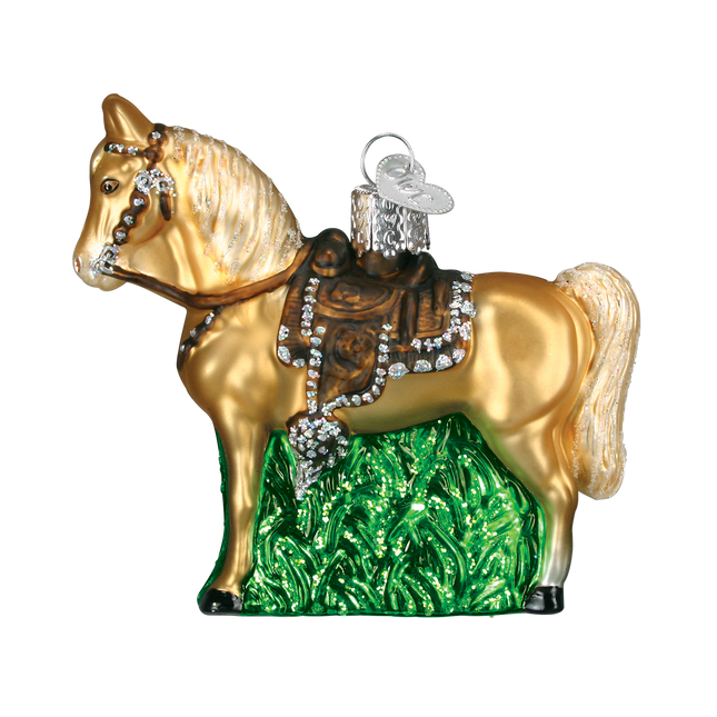 Western Horse Ornament