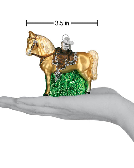 Western Horse Ornament