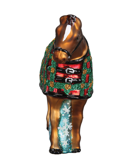 Snowflake Horse Ornament