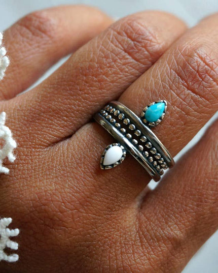 Bipana White Agate Ring * Limited Edition*