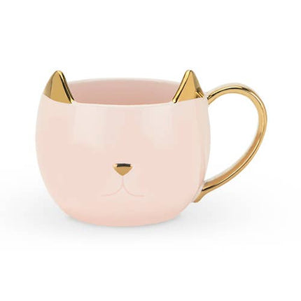 Chloe Pink Cat Mug