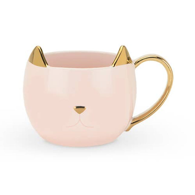 Chloe Pink Cat Mug