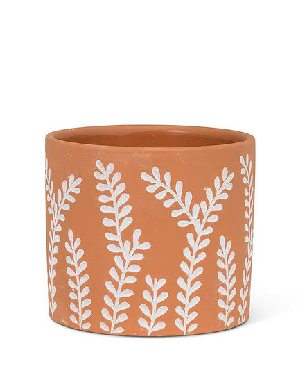 Sm Leaf Sprig Planter-4" H *PLANT INCLUDED!!