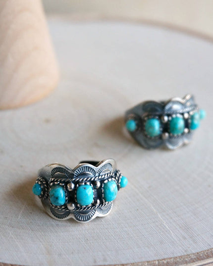Asia Turquoise Ring: 6
