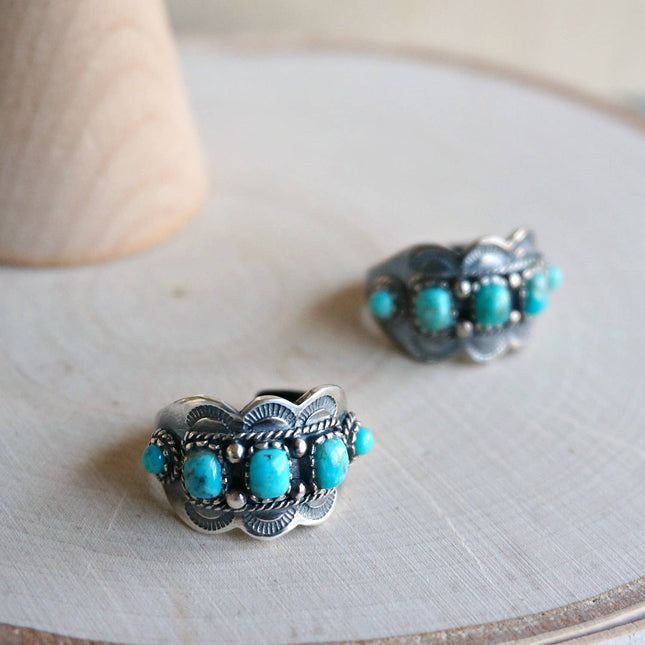 Asia Turquoise Ring: 7