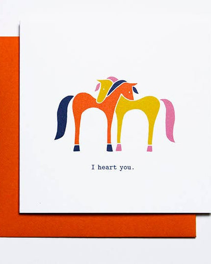 I Heart You Card