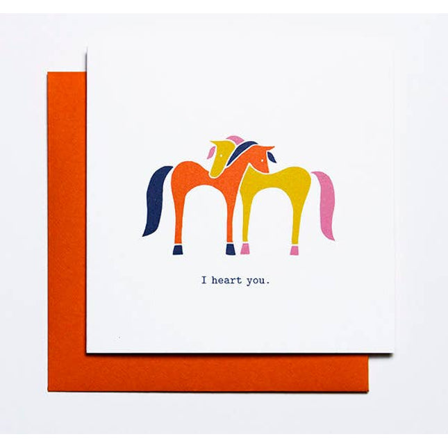 I Heart You Card