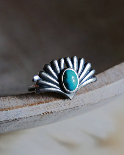 Prayer Turquoise Ring