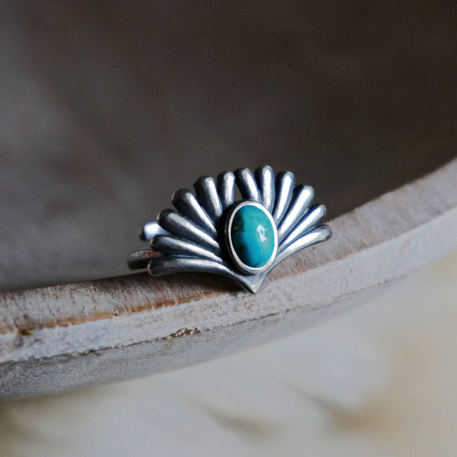 Prayer Turquoise Ring