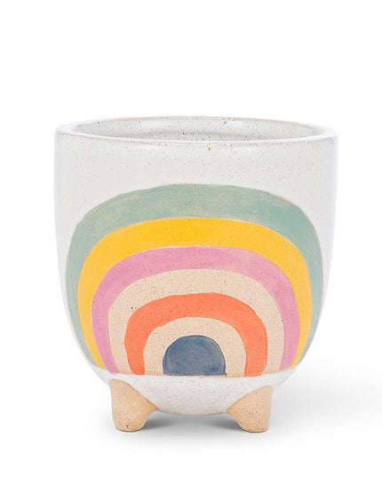 Sm Rainbow Planter - 4" H *PLANT INCLUDED!!