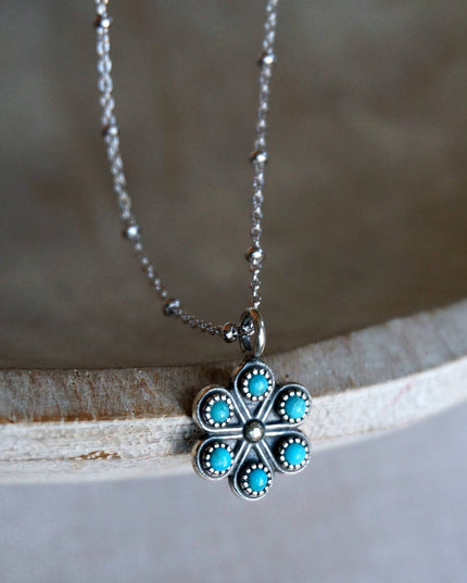 Iris Turquoise Necklace